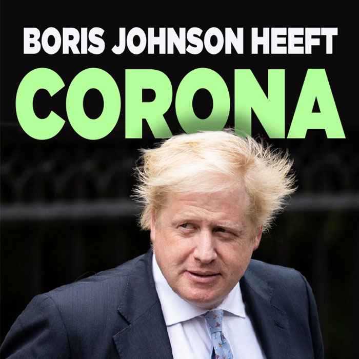 Britse premier Johnson positief getest op corona