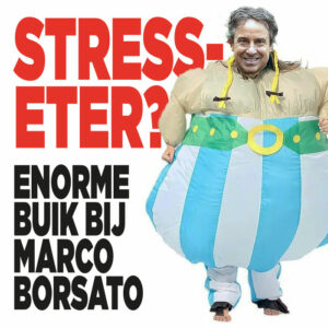 Stress-eter? &#8216;Enorme buik bij Marco Borsato&#8217;