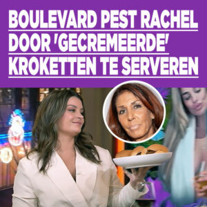 RTL Boulevard toont pestgedrag naar Rachel Hazes door kroketten te serveren