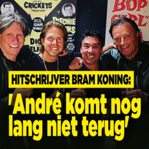 Hitschrijver Bram Koning: &#8216;André komt nog lang niet terug&#8217;