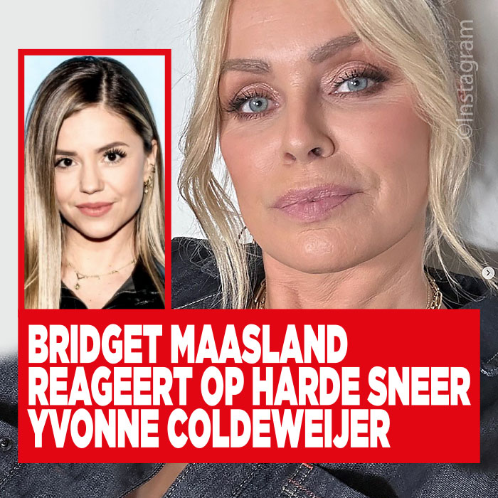 Bridget Maasland reageert op harde sneer Yvonne Coldeweijer