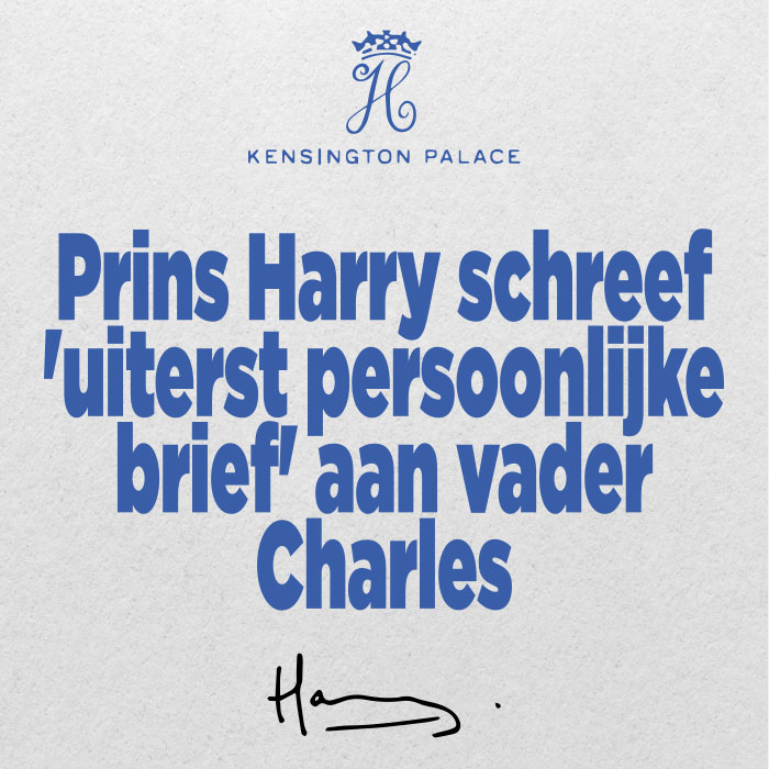 WAT stond er in de &#8216;uiterst persoonlijke&#8217; brief van Harry aan Charles?
