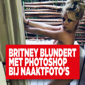 Britney blundert met photoshop bij naaktfoto&#8217;s