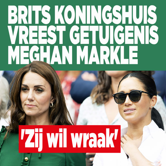 Brits koningshuis vreest de getuigenis van Meghan Markle
