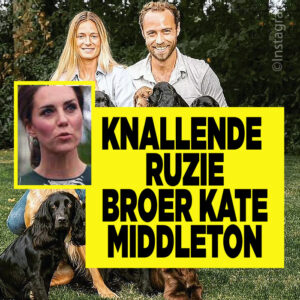 Knallende ruzie broer Kate Middleton
