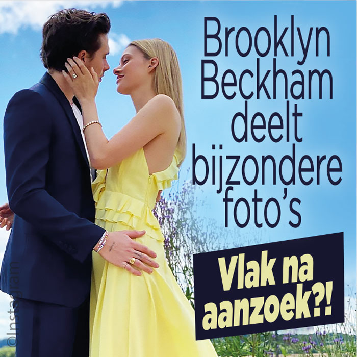 Brooklyn Beckham deelt romantische kiekjes