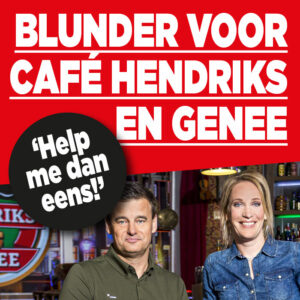 Blunder voor Café Hendriks &#038; Genee