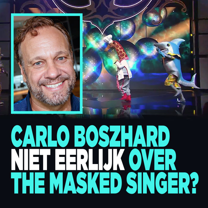 Carlo Boszhard niet eerlijk over The Masked Singer? &#8216;Een grote act&#8217;
