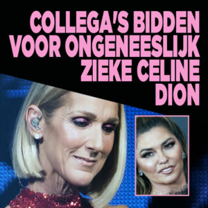 Collega&#8217;s bidden voor ongeneeslijk zieke Celine Dion