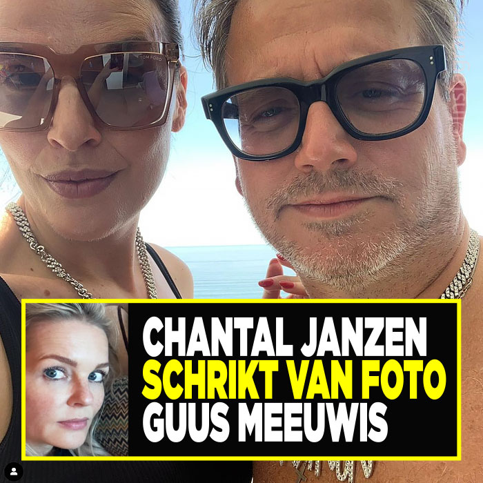 Chantal in shock om foto Guus|