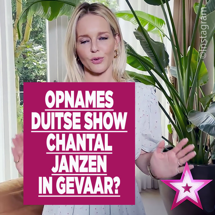 Chantal Janzen ziek|