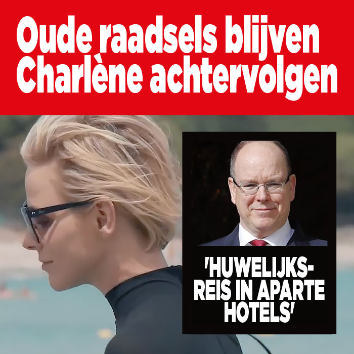 Oude raadsels blijven Charlène achtervolgen: &#8216;Huwelijksreis in aparte hotels&#8217;