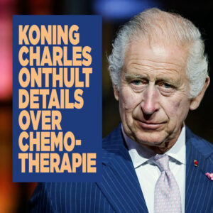Koning Charles onthult details over chemotherapie