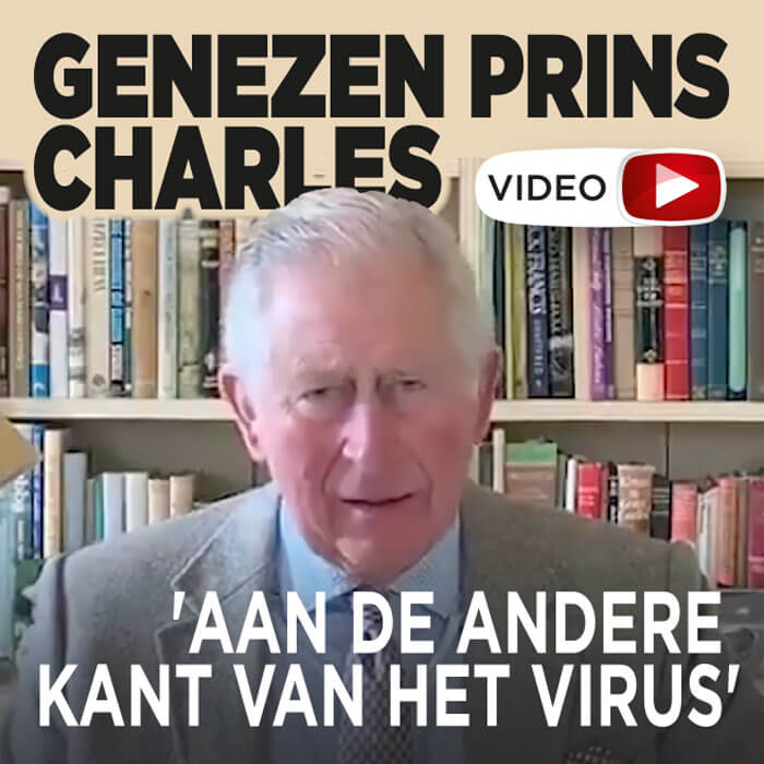 Genezen Charles spreekt Britten toe in video