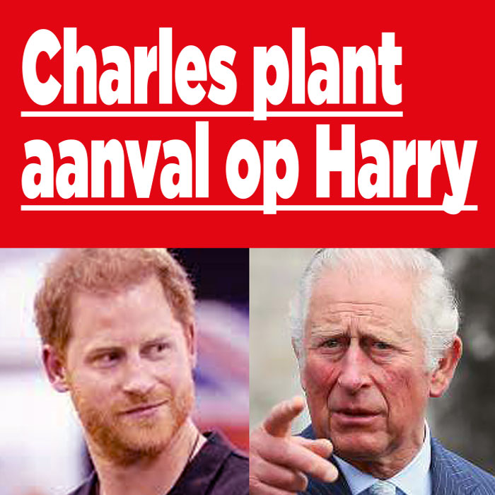 Charles plant frontale aanval op zijn zoon