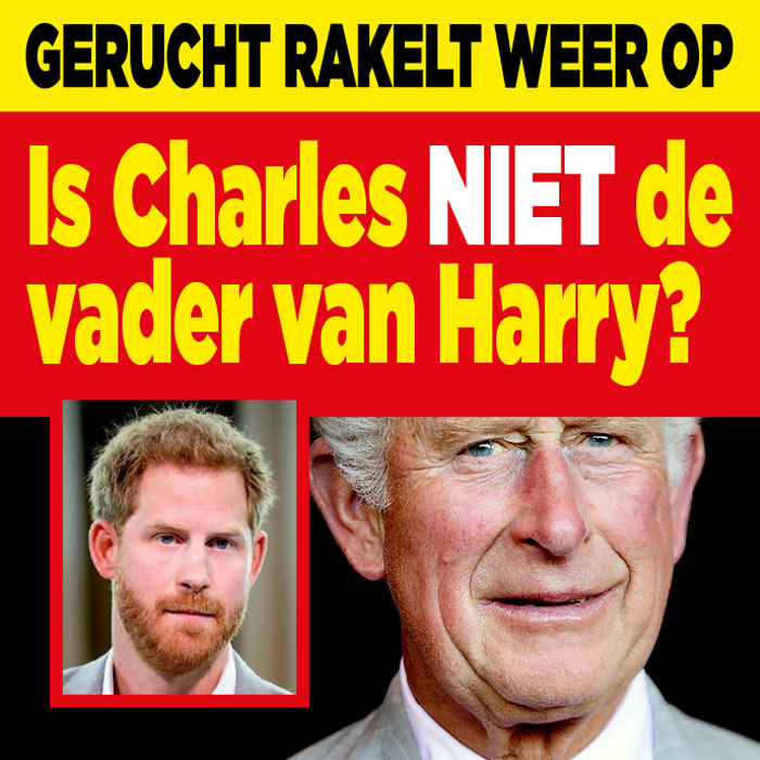 Is Charles NIET de vader van prins Harry?
