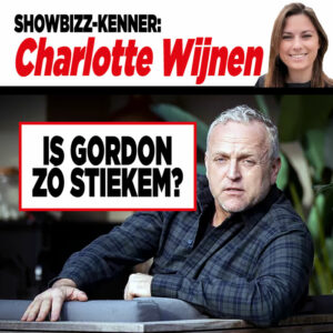 Showbizz-kenner Charlotte Wijnen: &#8216;Is Gordon zó stiekem?&#8217;