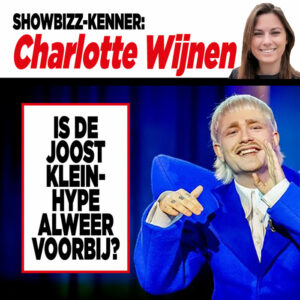 Showbizz-kenner Charlotte Wijnen: Is de Joost Klein-hype alweer voorbij?