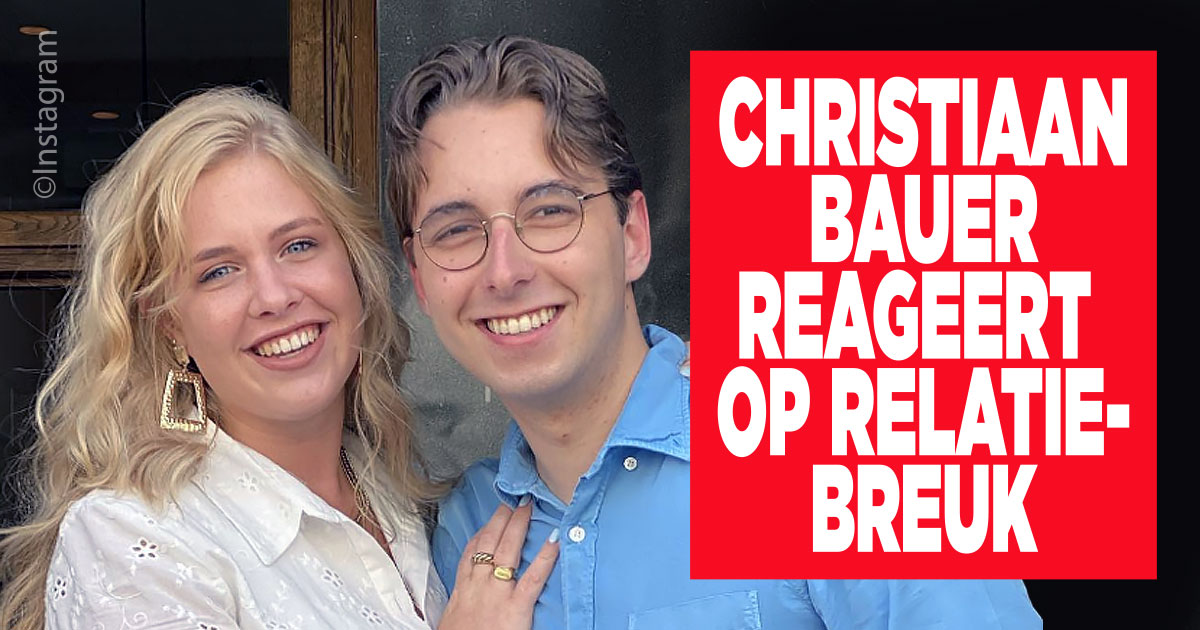 Christiaan reageert op breuk