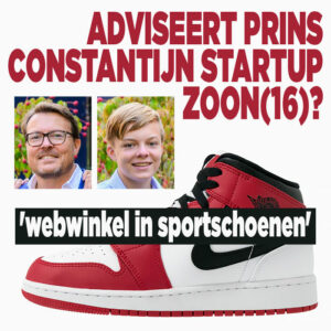 Steunt prins constantijn startup zoon (16)?