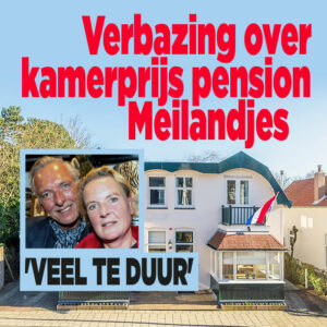 Verbazing over kamerprijs pension Meilandjes: &#8216;Veel te duur&#8217;
