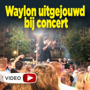 Waylon uitgejouwd tijdens concert