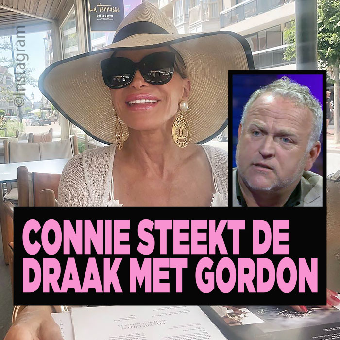 Connie haalt uit naar Gordon
