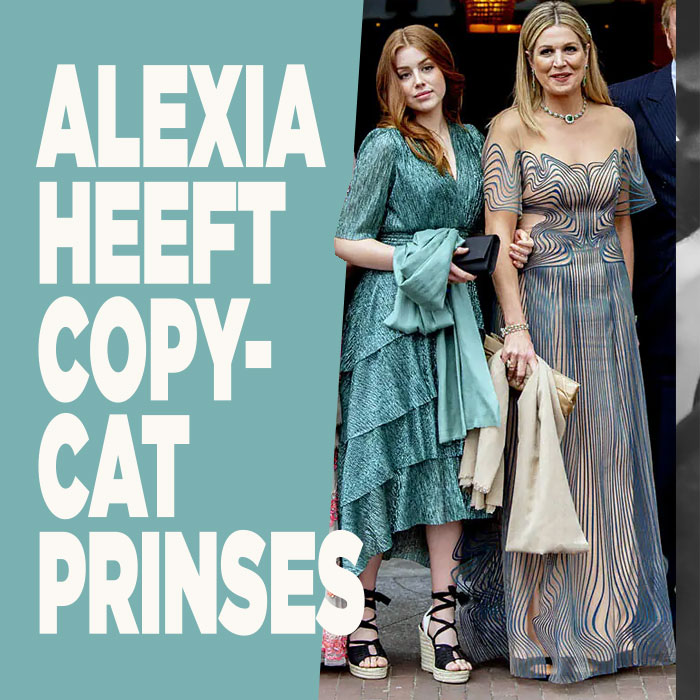 Alexia heeft een copy-cat prinses