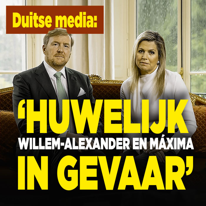 Duitse media slaan alarm: &#8216;Huwelijkscrisis Willem-Alexander en Máxima&#8217;