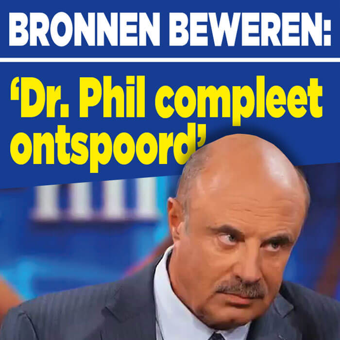 &#8216;Dr. Phil heeft ongekende woede-uitbarstingen&#8217;