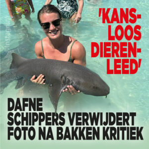Dafne Schippers verwijdert foto na bakken kritiek: &#8216;kansloos dierenleed&#8217;