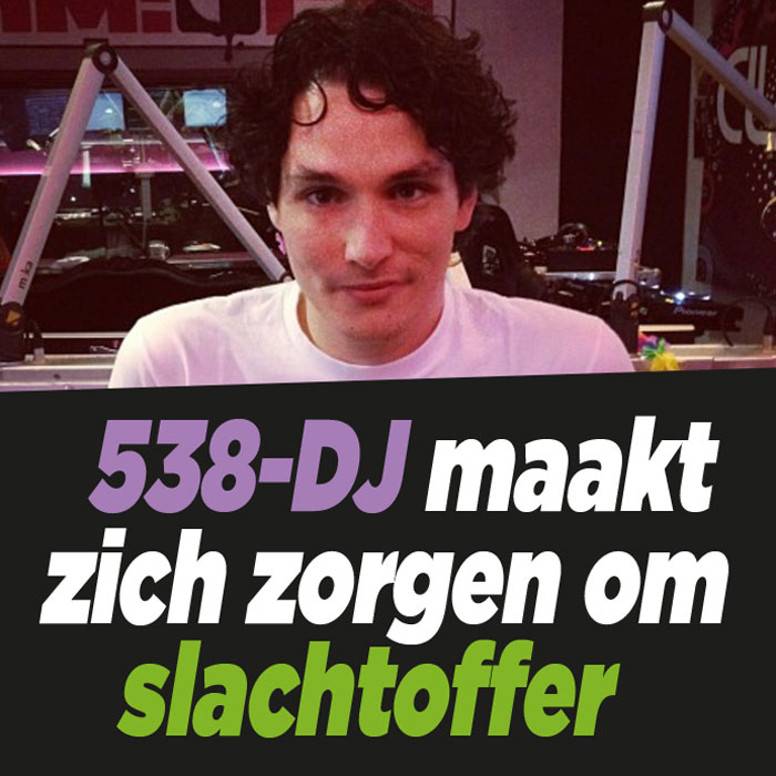 538-DJ bezorgd om slachtoffer