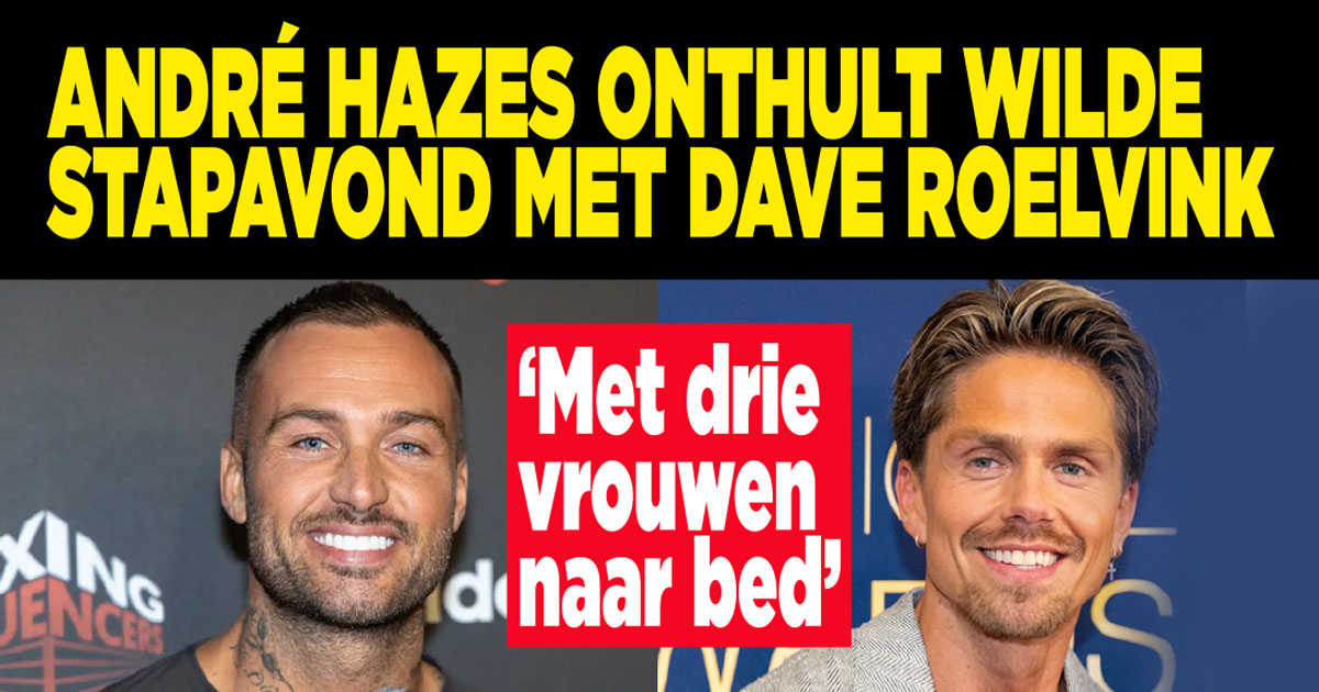 Wilde stapavond Dave en André