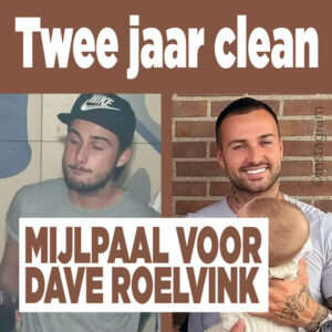 Mijlpaal voor Dave Roelvink: twee jaar clean