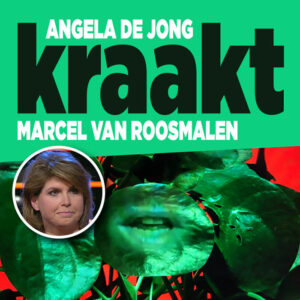 Angela de Jong kraakt Marcel van Roosmalen