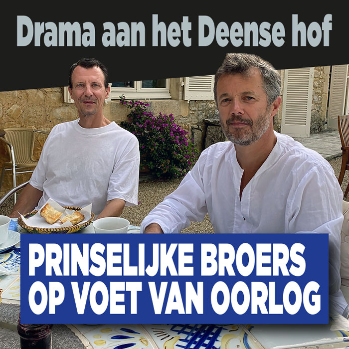 Drama Deense hof: prinselijke broers op voet van oorlog