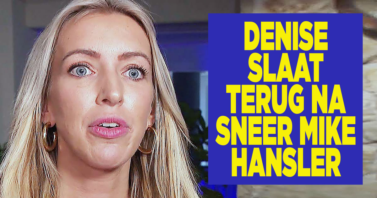 Denise slaat terug