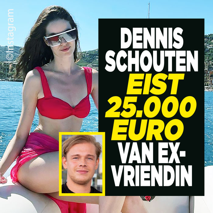Dennis eist 25.000 euro van ex