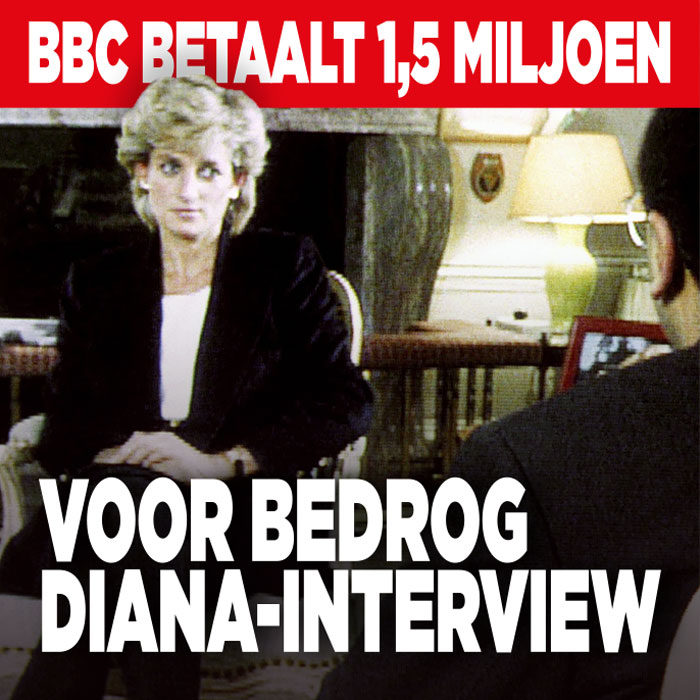BBC betaalt 1,5 miljoen voor bedrog Diana-interview
