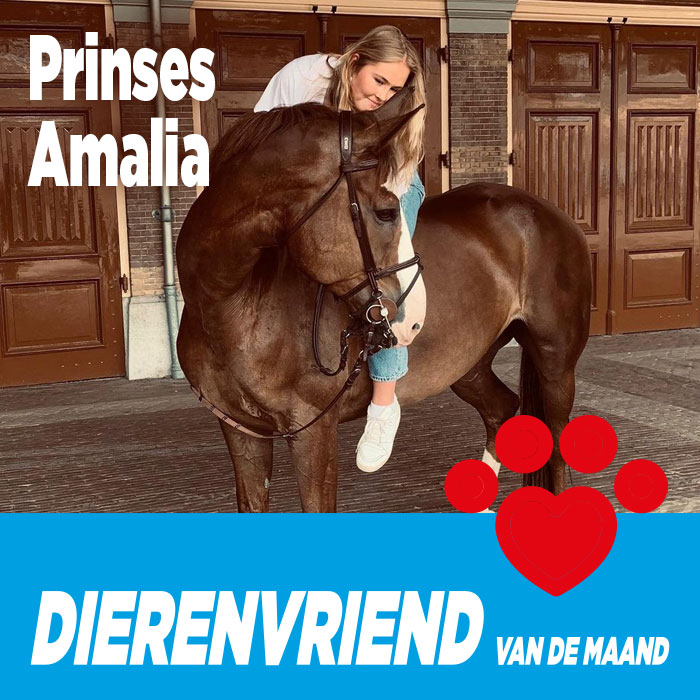 Dierenvriend van de maand: Prinses Amalia 