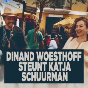 Dinand Woesthoff steunt Katja Schuurman