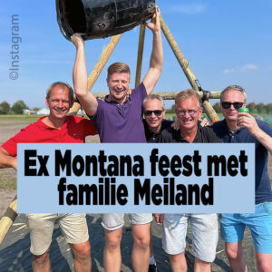 Ex Montana feest met familie Meiland