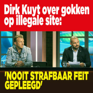 Dirk Kuyt over gokken op illegale site: &#8216;Nooit strafbaar feit gepleegd&#8217;