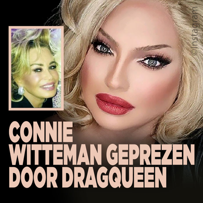 Connie Witteman geprezen door dragqueen