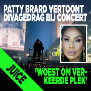 Patty Brard vertoont divagedrag bij concert: &#8216;Woest om verkeerde plek&#8217;