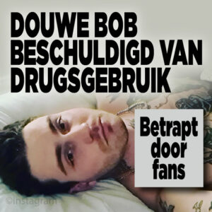 Betrapt door fans: Douwe Bob beschuldigd van drugsgebruik