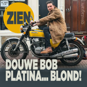 ZIEN: Douwe Bob platina&#8230; BLOND!