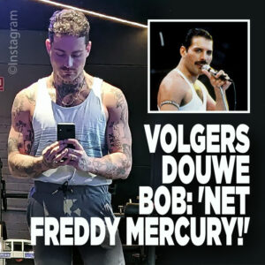 Volgers Douwe Bob: &#8216;Net Freddy Mercury!&#8217;