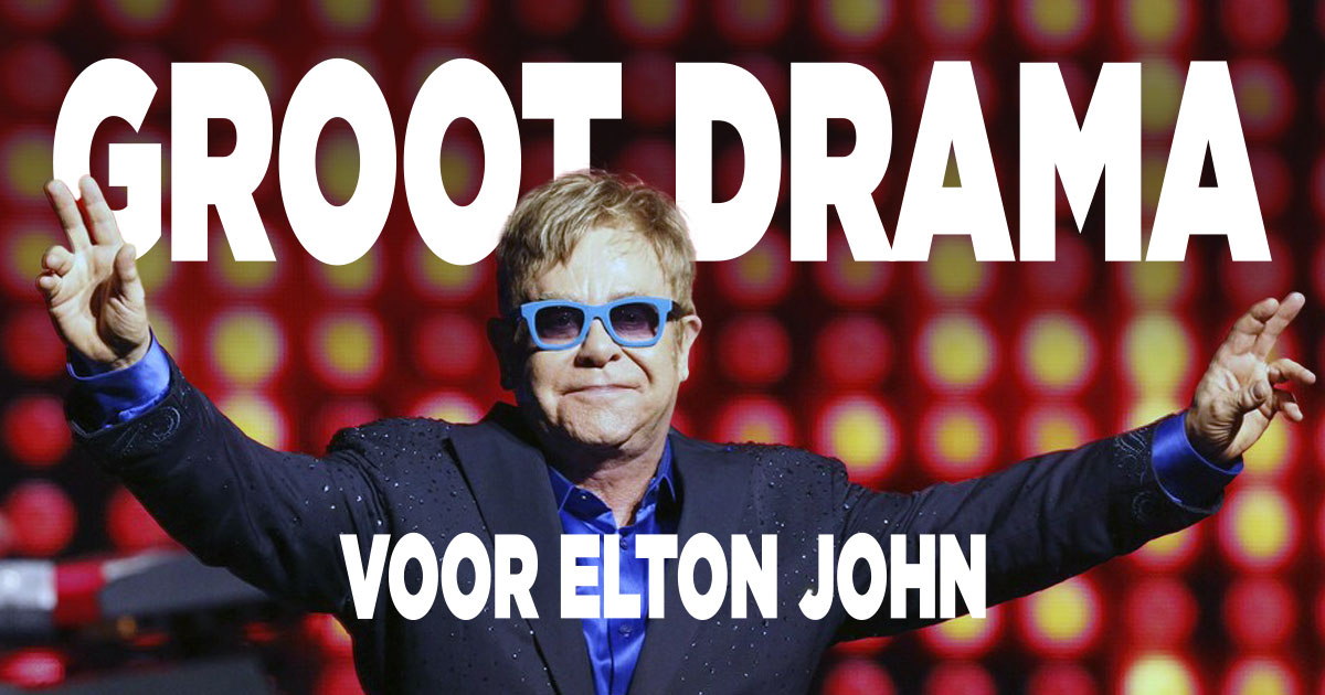 Groot drama voor Elton