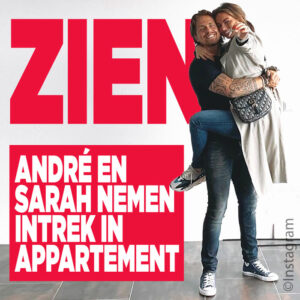 ZIEN: André en Sarah nemen intrek in appartement